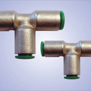 Distributore pneumatico ottone a 3 vie