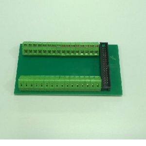 Singola scheda "flat cable/morsetti"