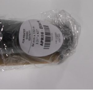 Ribbon per stampante a trasf.termico nero